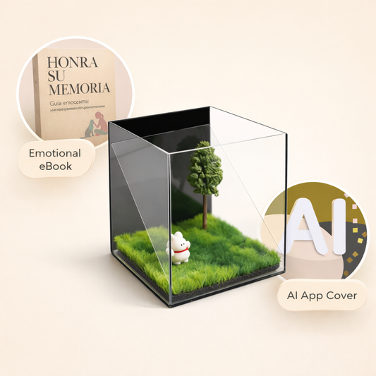 Cubo Holográfico de Mascotas Personalizado.