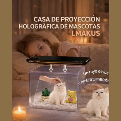 Cubo Holográfico de Mascotas Personalizado.